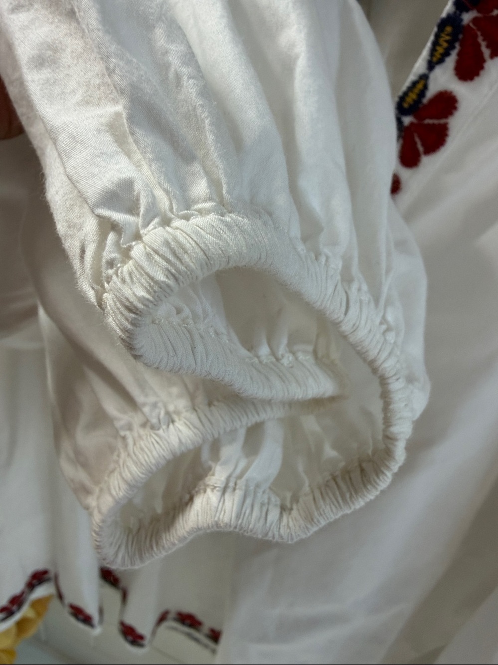 FARM Rio x Anthropologie Blouse. NEW w/o tags . Medium . 100% cotton - Picture 4 of 6